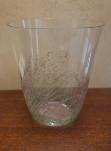 Vaso cristallo murano - vaso,