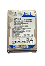 HARD DISK 320GB WD SATA 2,5"