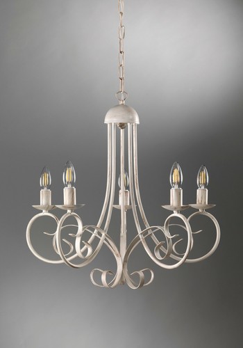 Lampadario classico ferro - lampadario, in