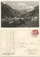AOSTA (008) - GRESSONEY LA TRINITE' Grand Hotel Busca-Thedy - FG/Vg 1936