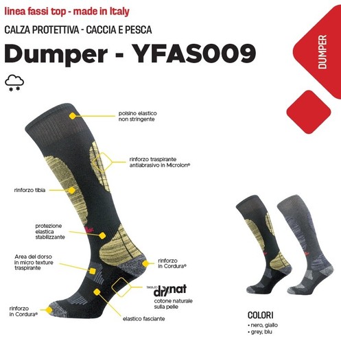 Calza lunga dumper top - top, quality
