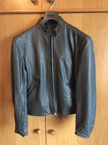 Giubbotto pelle moto dainese - pelle,