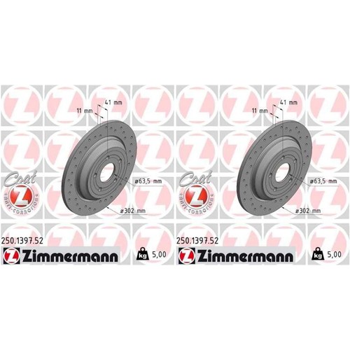 Zimmermann dischi freno - 2x,
