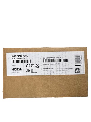 Telecamera axis p4708 - axis, p4708-plve