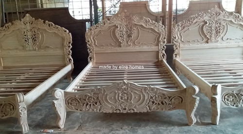 Letto rococò stile - , francese