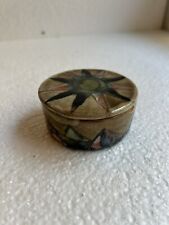 SCATOLA IN CERAMICA DECORATA