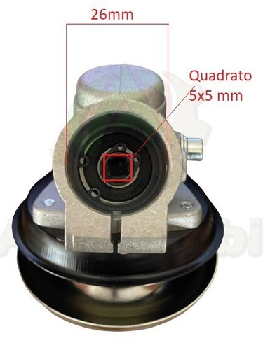 Coppia conica decespugliatore