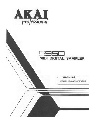 Akai s950 campionatore - akai,
