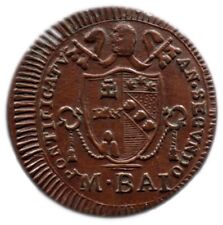 1/2 BAIOCCO 1802 ETATS PONTIFICAUX / PAPAL STATES - medio