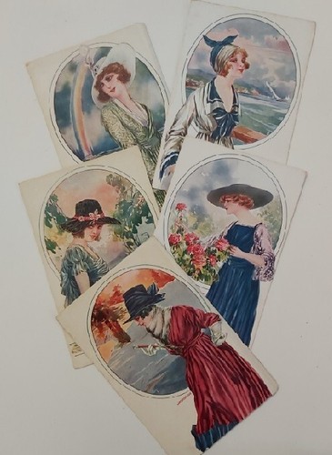 Serie cartoline postali - 5,