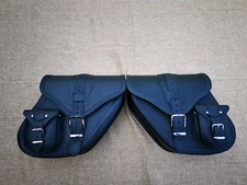 Set Di Borse A Sella DYNAMITE Nere Per Harley Davidson E Tasche HD