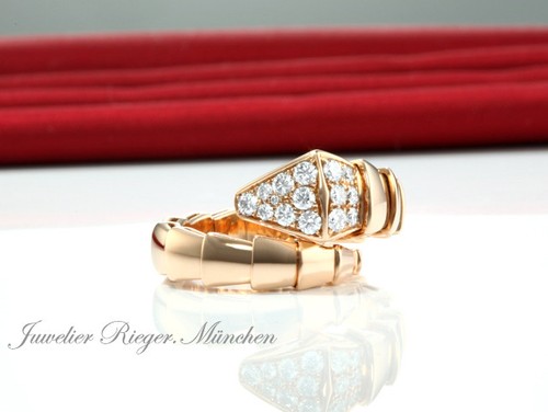 Anello bulgari serpenti vipera - bulgari,
