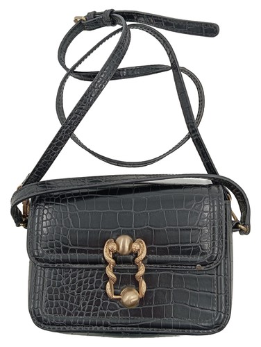Zara borsa tracolla donna nera - tracolla,