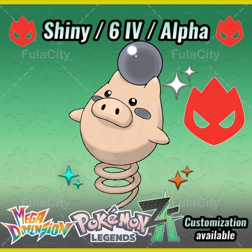Spoink alpha shiny - ❗❗❗,
