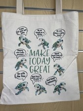 Borsa tote tartaruga marina -