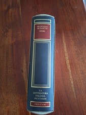 TRECCANI Letteratura Italiana Ricciardi  FRANCESCO DE SANCTIS OPERE 
