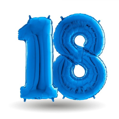Pallone compleanno numero - , 18