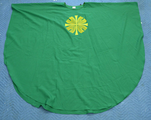 Paramento verde usato senza - verde, usato,