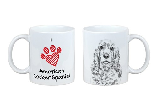 Cocker spaniel americano tazza - spaniel,