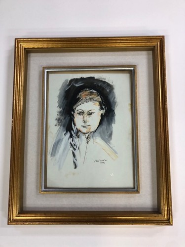 Remo brindisi quadro - brindisi, tempera