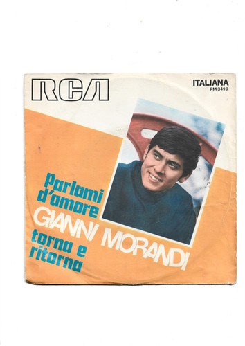 Gianni morandi disco 45 - disco, giri