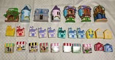 LOTTO PLAYSET CASETTE WALT DISNEY ANIMATORS COLLECTION + ALTRE PICCOLE CASE ETC.