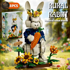 Pastoral Rabbit Bricks 32cm