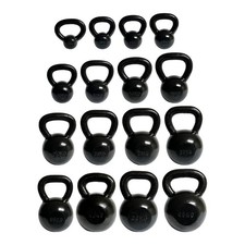 Cast iron kettlebell 2kg - iron, kettlebell,
