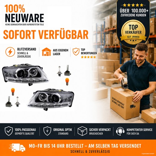 Set fari xenon d3s per - set, audi