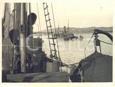 1935 SAYDA-GUBA / MURMANSK (ex URSS) Pescherecci a strascico - Foto 24x18 cm