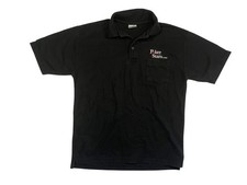 POKER STARS .COM Camicia da Tavolo Polo Nera Cotone Pesante PRENDITORE PROFESSIONISTA UOMO XL