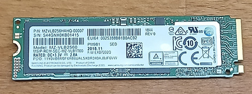 Ssd samsung pm981 - samsung, m.2
