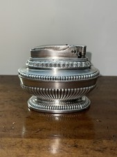 Accendino Da Tavolo In Argento