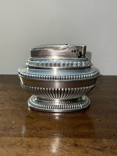 Accendino tavolo argento - da,