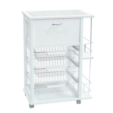 Carrello portafrutta portapane