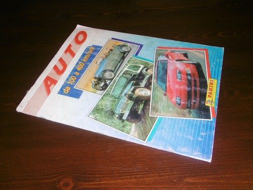 Album figurine auto 100 - album,