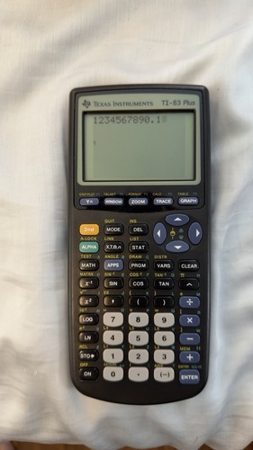 Texas instruments plus - texas, ti-83
