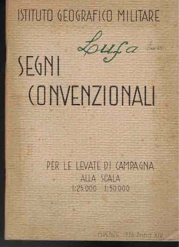 Segni convenzionali per - segni, le