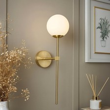 Applique a parete bronzo con