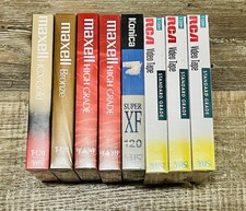 LOT OF 8 Sealed VHS Video