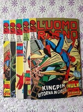 L'UOMO RAGNO. LOTTO DI 5 NUMERI. 85-87-88-89-90. IN PIU' CHE OTTIMO STATO