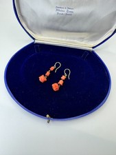 orecchini corallo rosso