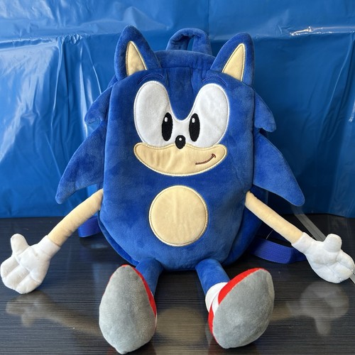 Zaino peluche sonic riccio - sonic,