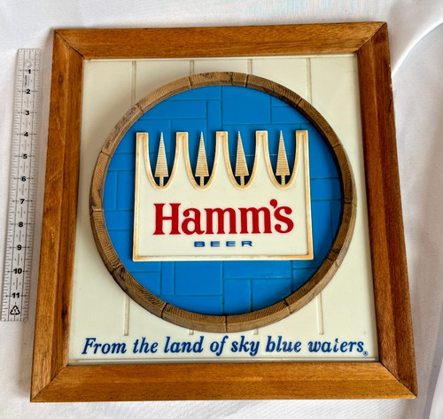 Insegna vintage hamm - vintage, birra