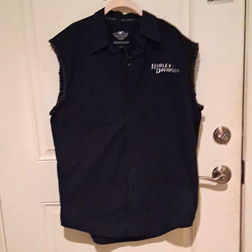 Gilet smanicato nero