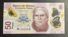 Banconota Messico 50 pesos 2012 P.-123Ab Polymer FDS/UNC
