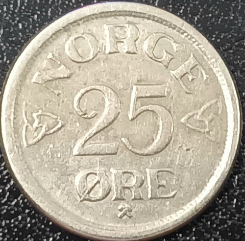 Norvegia moneta ore 1957 - moneta, 25