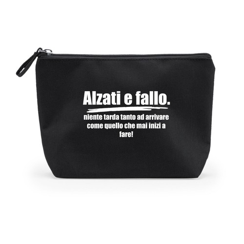 Pochette porta oggetti nera - pochette,