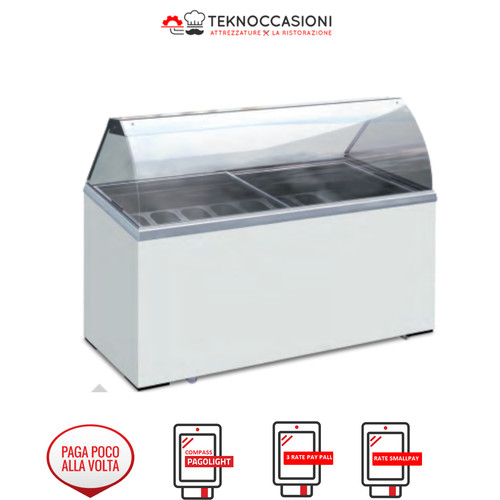 Vetrina gelato statica gusti - statica, 8