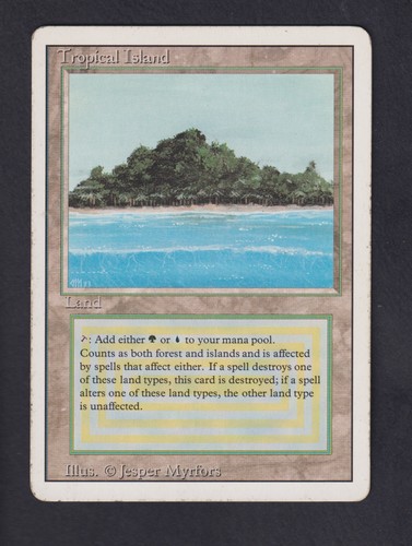 Magic mtg tropical island - magic,